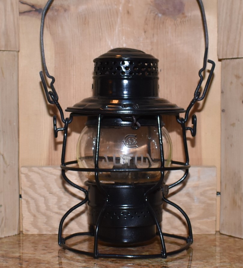 Alton Railroad Oil Lantern